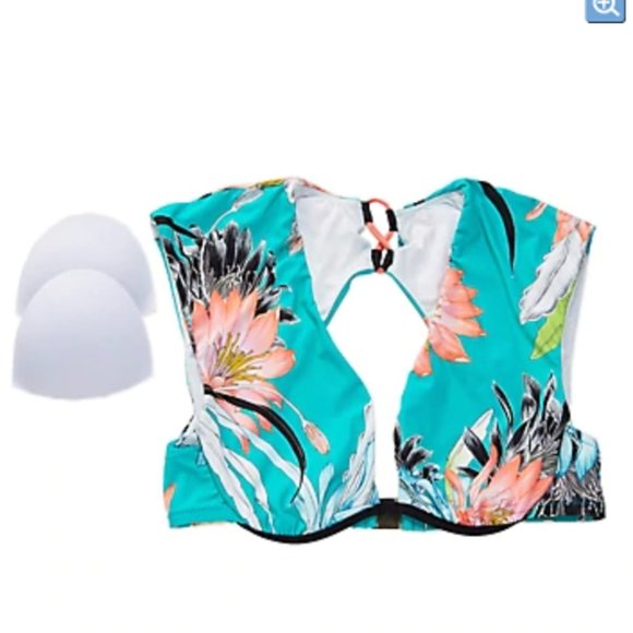 Trina Turk Shangri-La Floral Bikini Two Piece Size - Picture 6 of 13